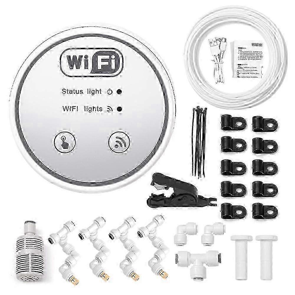 Wifi Gardening Water Timer Cellphone APP Control Garden Automatic Watering Device Balcony Intelligent Irrigation System Controller