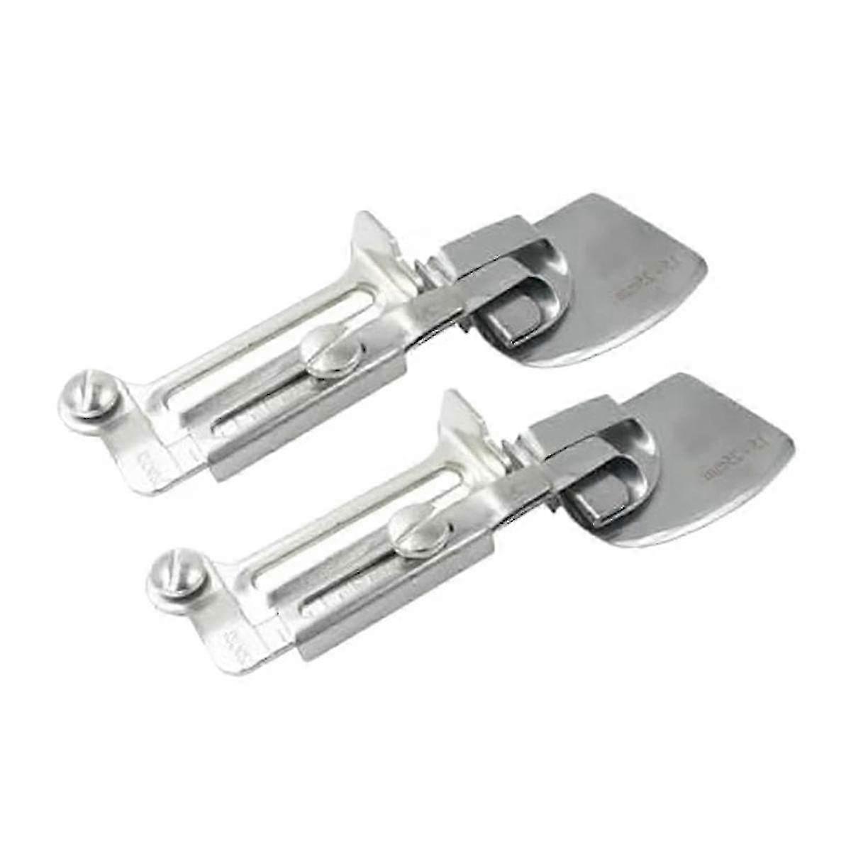 Universal Sewing Machine Rolled Hem Foot 2pc Set for Lightweight Materials