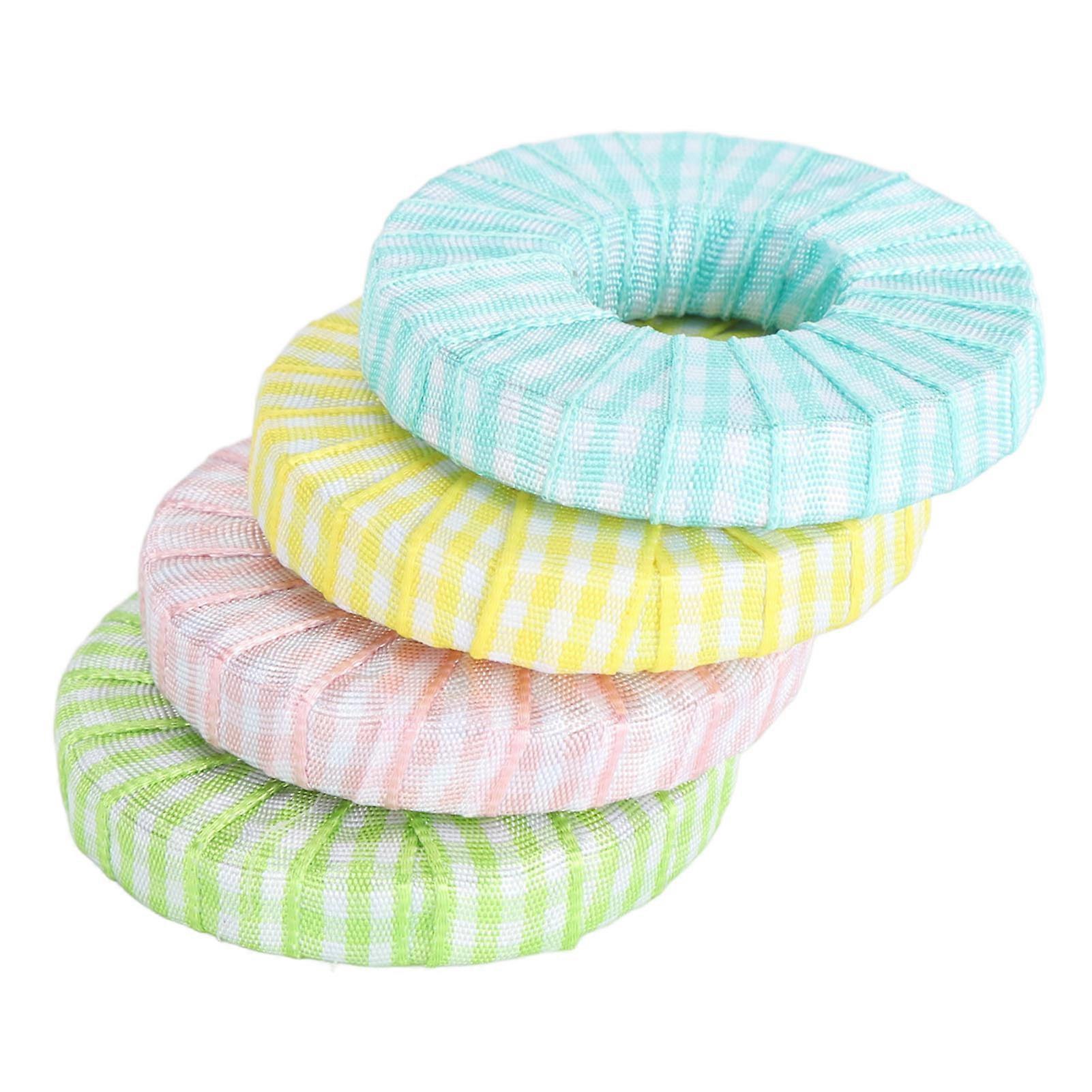 4pcs משקולות דפוס בד עגול בד משקל להגדיר עבור תפירה חיתוך crafting שמיכת טלאים פרויקטים