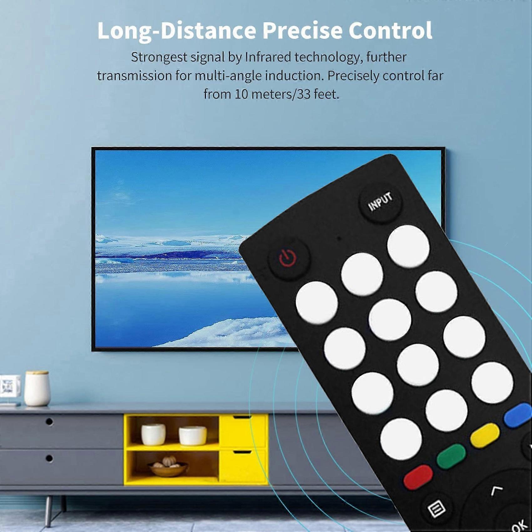 2X Replace ERF2R36H Remote Control for HISENSE TV Smart Android LED Remote Control