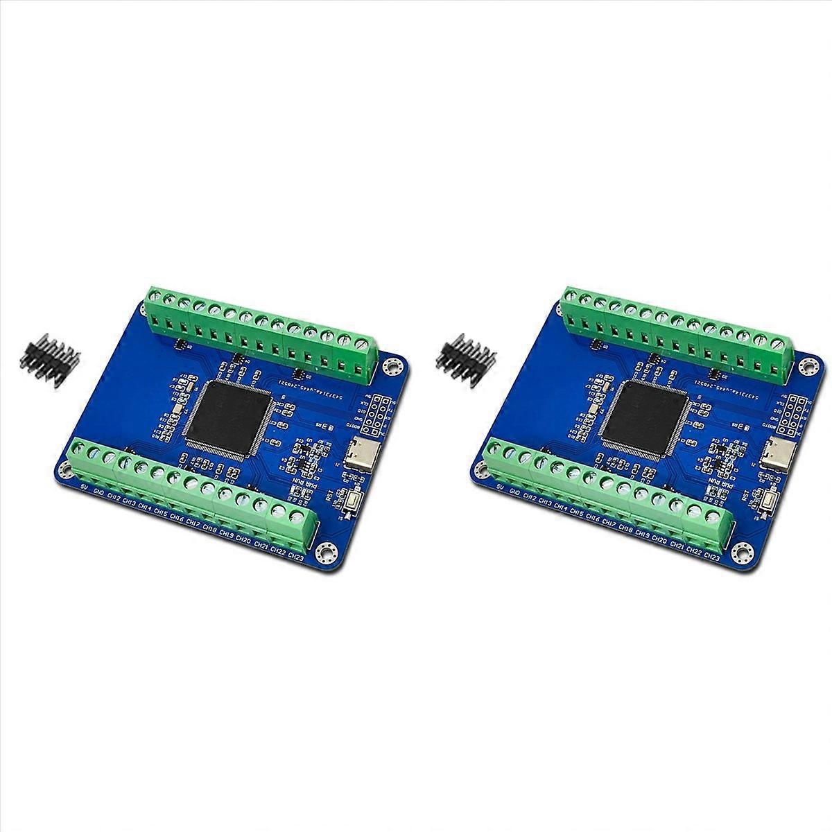 2X Sampling Module STM32F407ZET6 24-Channel 12Bit AD Sampling Module Data Acquisition Type-C Interfa