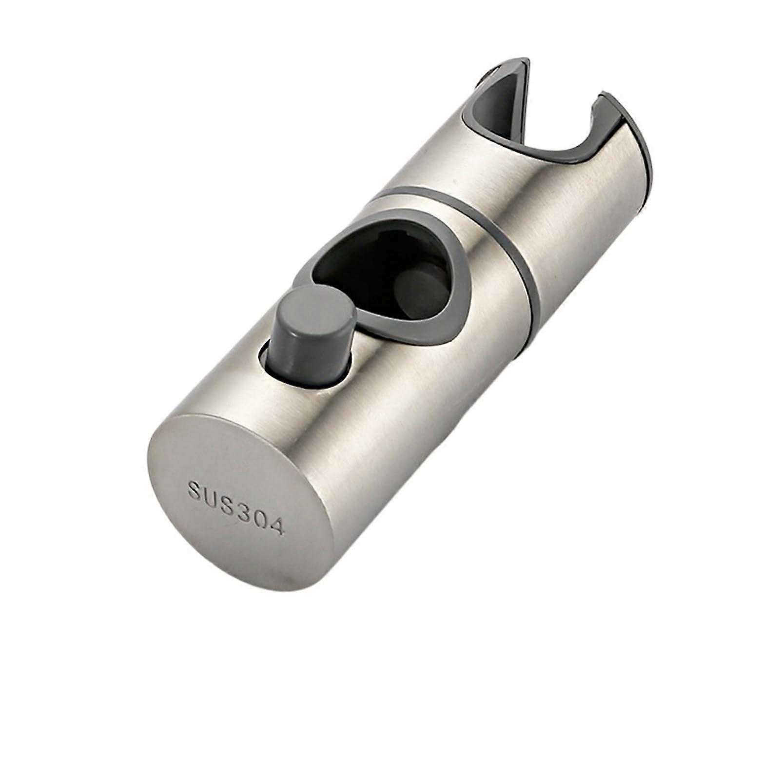 Shower Head Holder SUS304 Adjustable Stainless Steel for 25mm Slide Bar with 360° Rotation