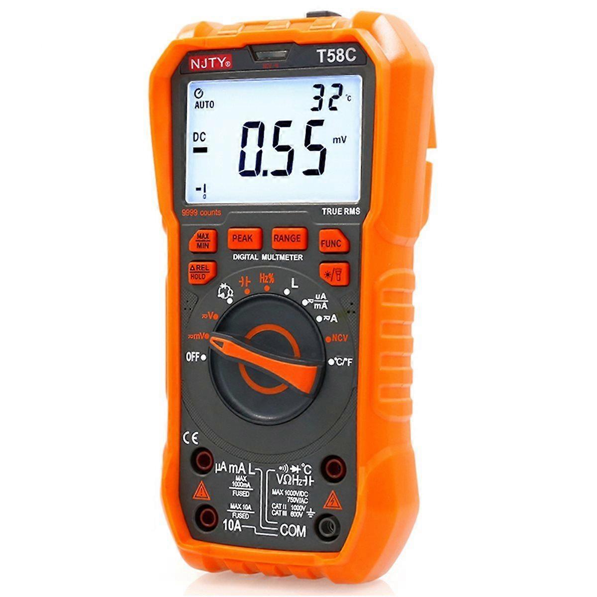T58C High Digital Multimeter for Inductance, Capacitance, and Resistance Measurement