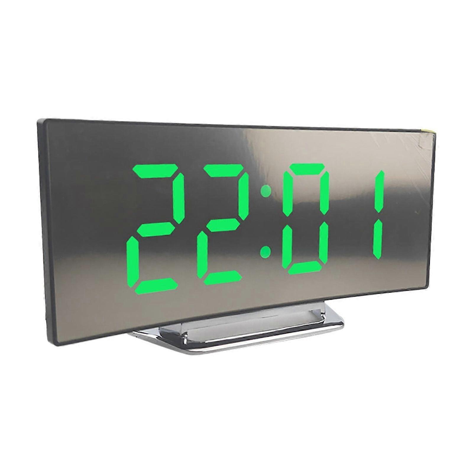 WRXMIJNHGSA Levels Alarm Sound 2 Level Brightness Digital Clock For Bedrooms Easy To Read Bedside Alarm Clock