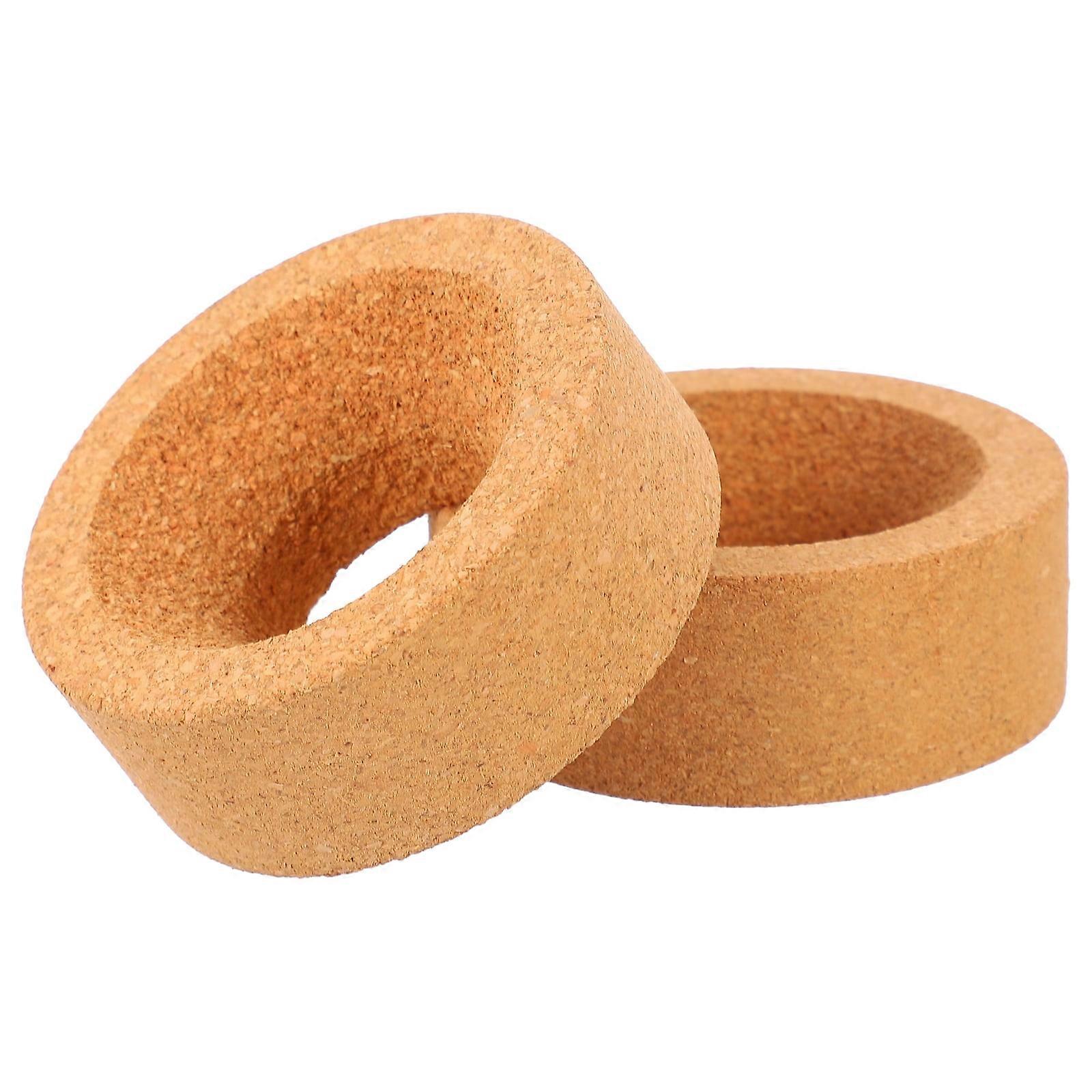 2 Pcs Flask Holder Conical Stand Bracket Glass Cork