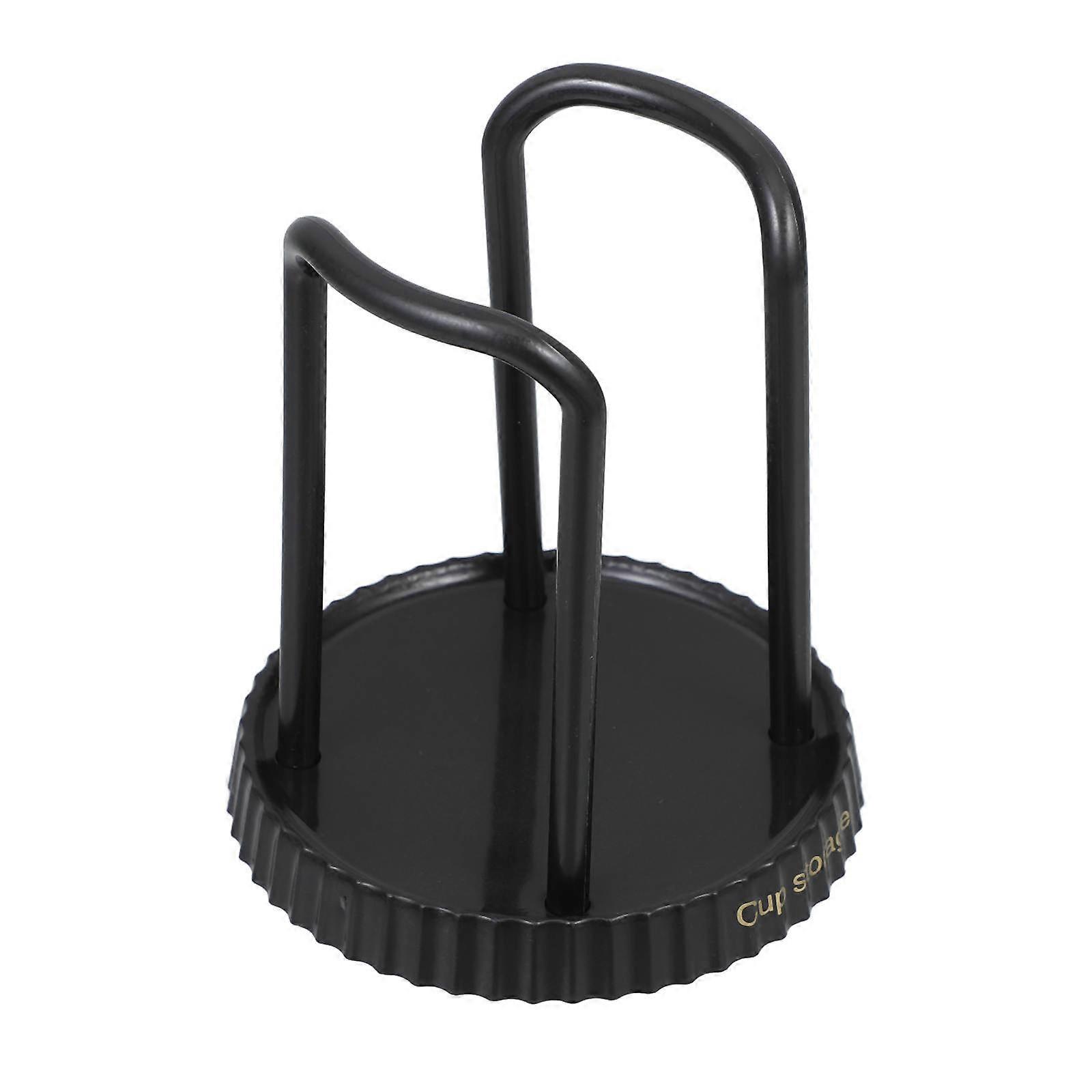 Plastic Cup Storage Rack for Bathroom Cup Holder Dispenser