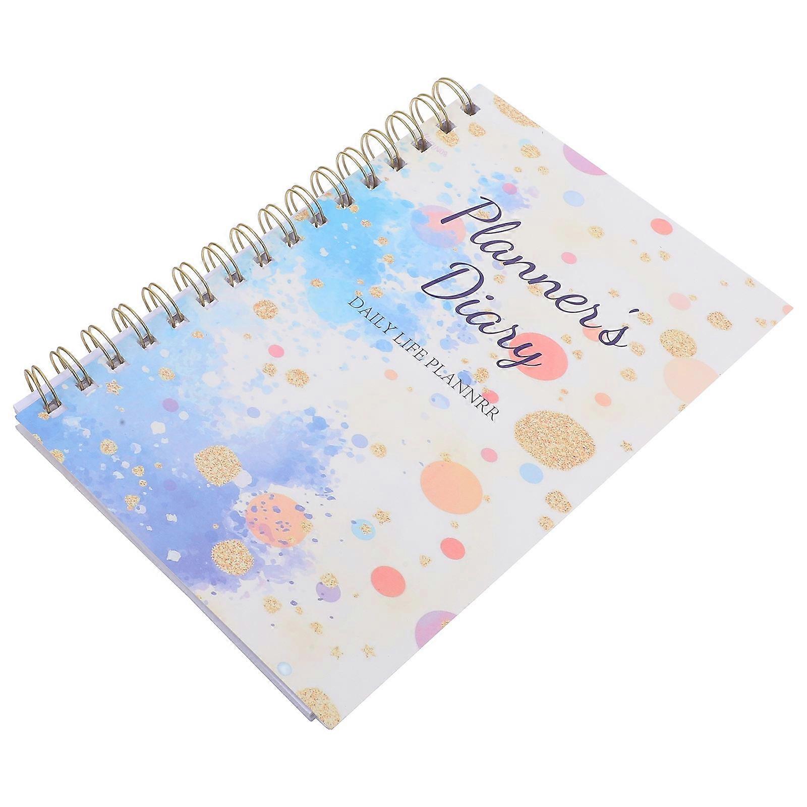 Financial Ledger Book for Daily Budget Planner with Spiral Binding