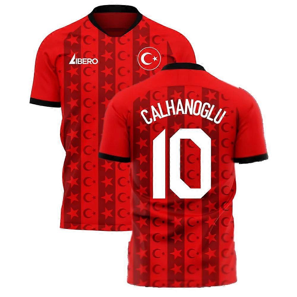 土耳其 2025-2026 主场概念足球套装 （Libero） （CALHANOGLU 10）