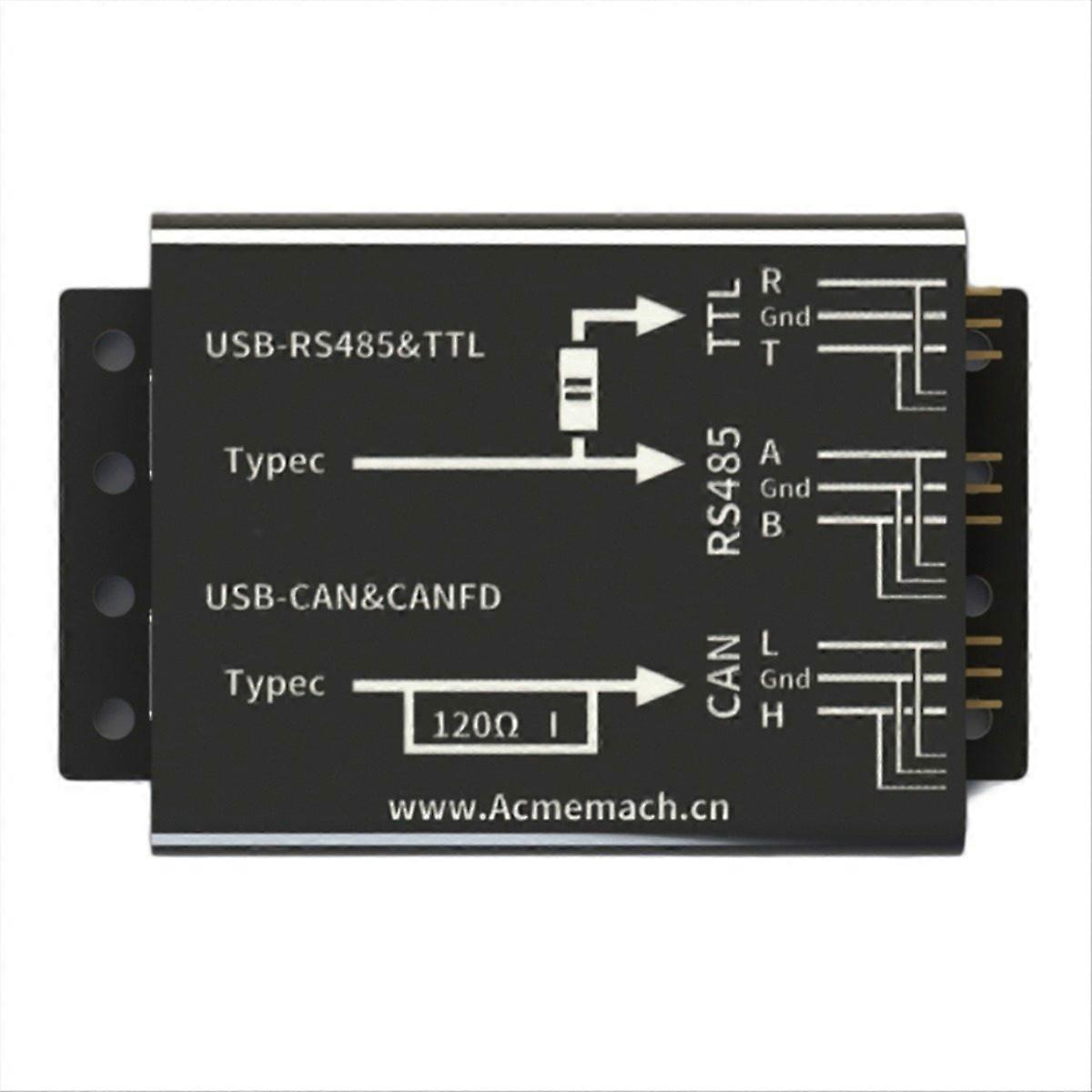 Adaptér USB na CAN FD Debugger USB-CANFD podporuje USB na CANFD