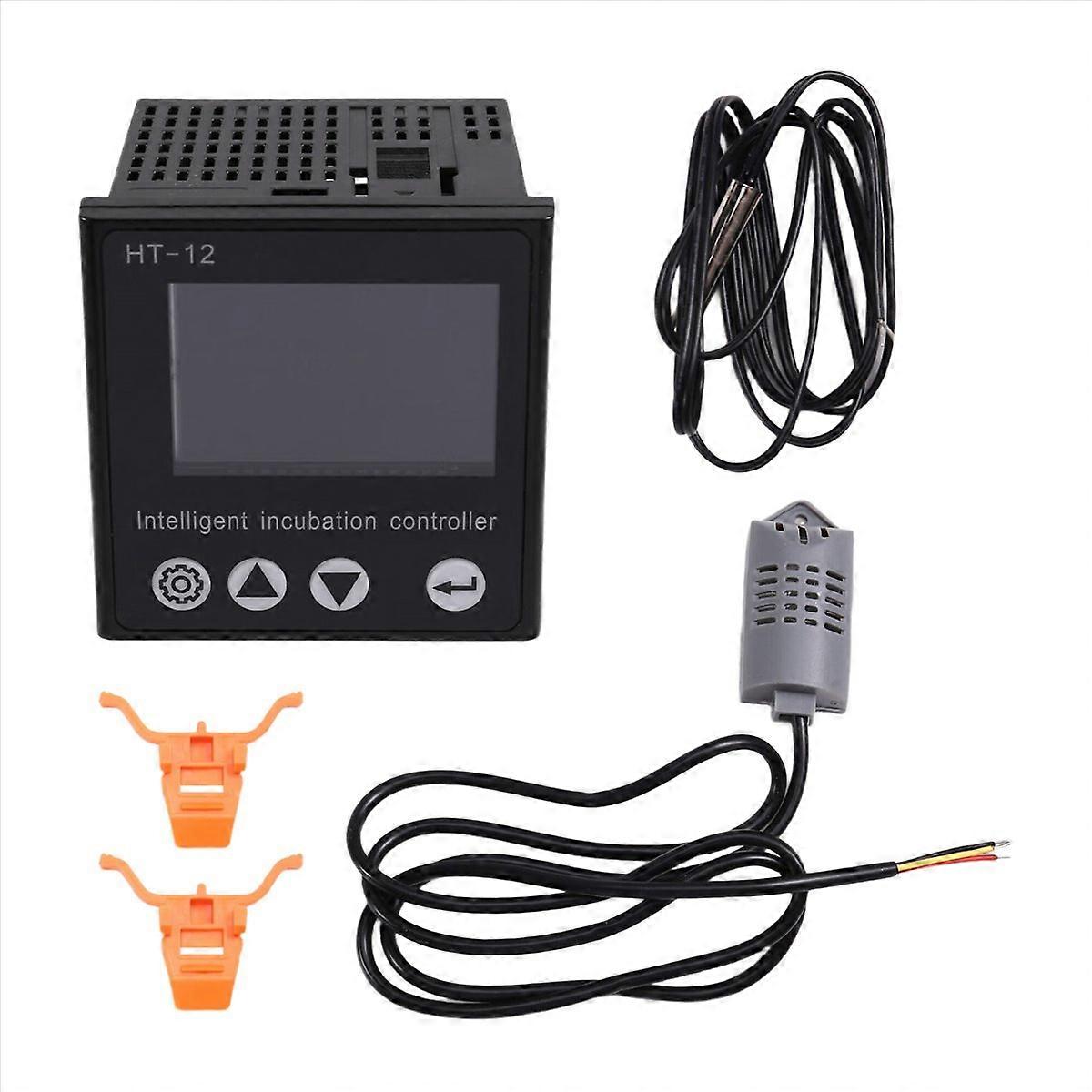 HT-12 LCD regulátor inkubátoru vajec se senzorem teploty a vlhkosti