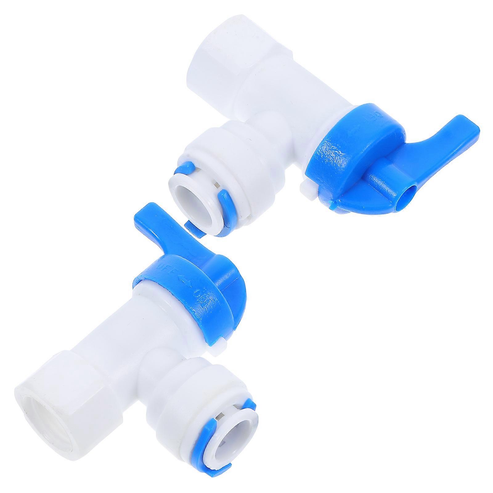 Water Level Control Float Valve 2Pcs For Commercial Spaces 5.30X5.20X2.20CM Pressure Control Function