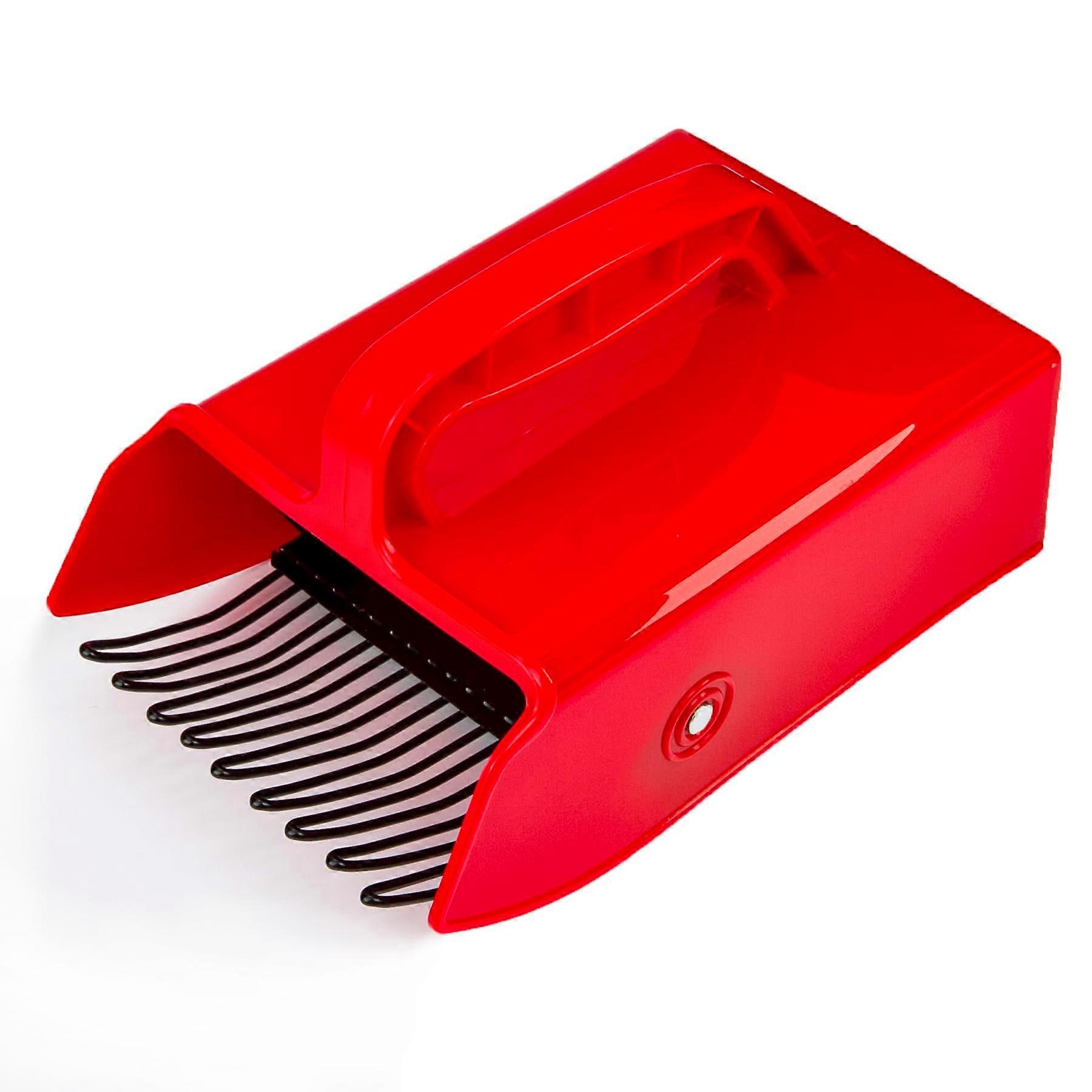 2Pack Metal Berry Picker Rake with Ergonomic Grip Handle for Fast Blueberry and Lingonberry Harvesting