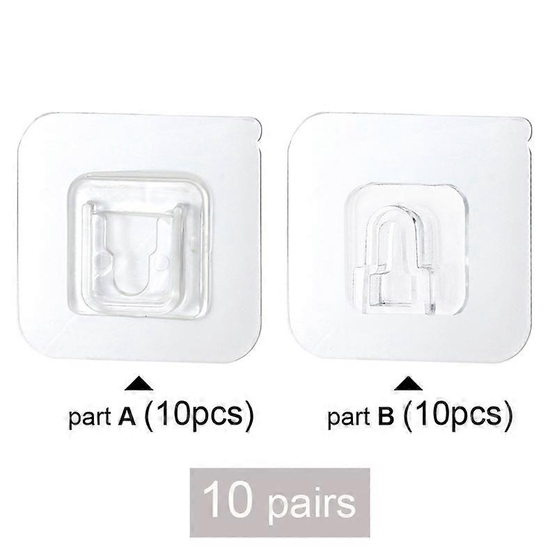 Double Sided Wall Mount Sticker Hooks on Hangers Self Adhesive Patch Cup Sucker Buckel in the Bathroom For Kitchen Organizer