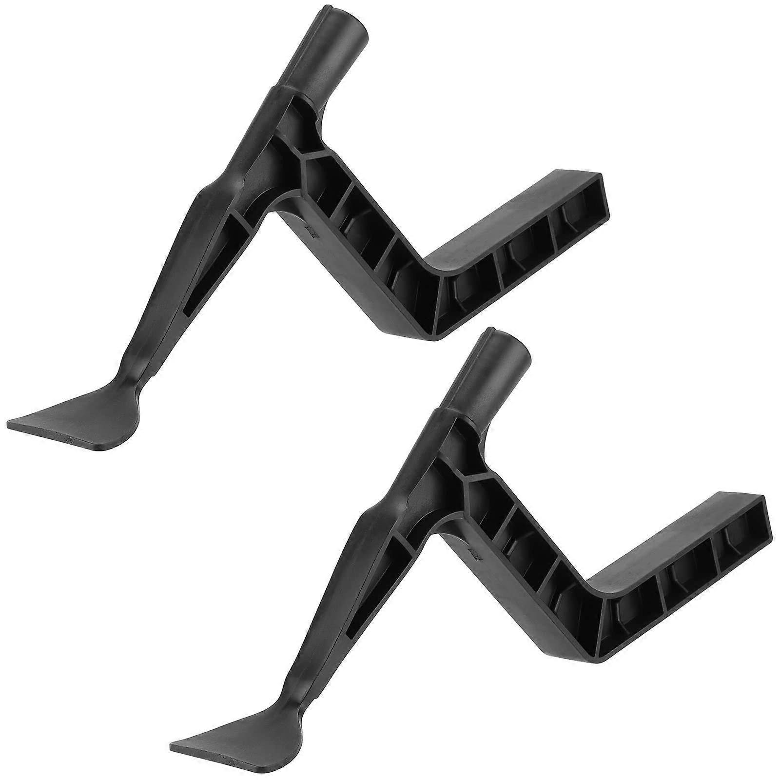2 Pack Gutter Cleaning Tool Spoon and Scoop with Unique Hook Shape for Roof and Garden Debris Removal