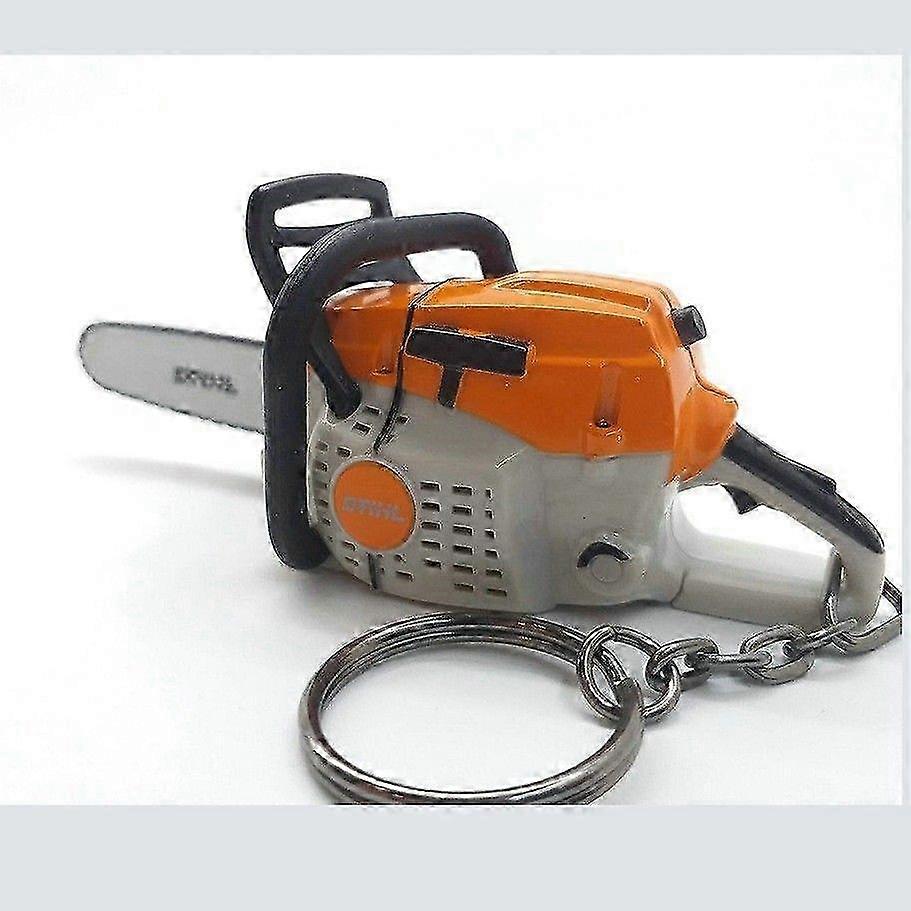 Chainsaw Keychain Portable Chainsaw Key Ring, Pruning Firefighting Chainsaws with Realistic Sound Outdoor Tool Themes