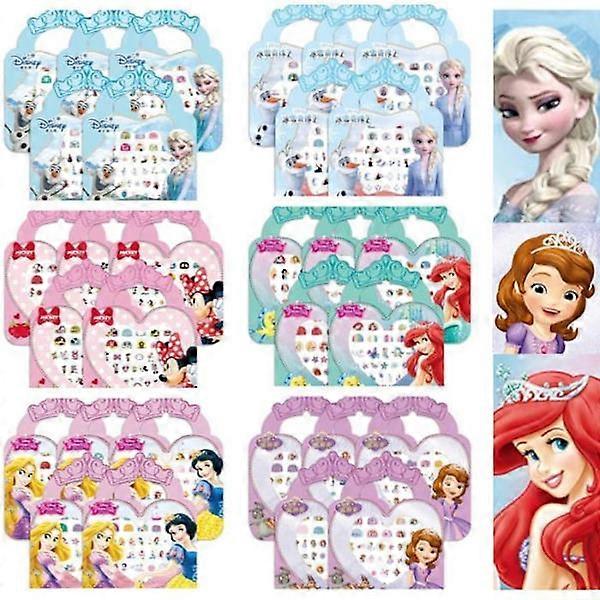 Disney Princesses DIY Makeup - Nail Sticks 100pcs MultiColor Sofia the First
