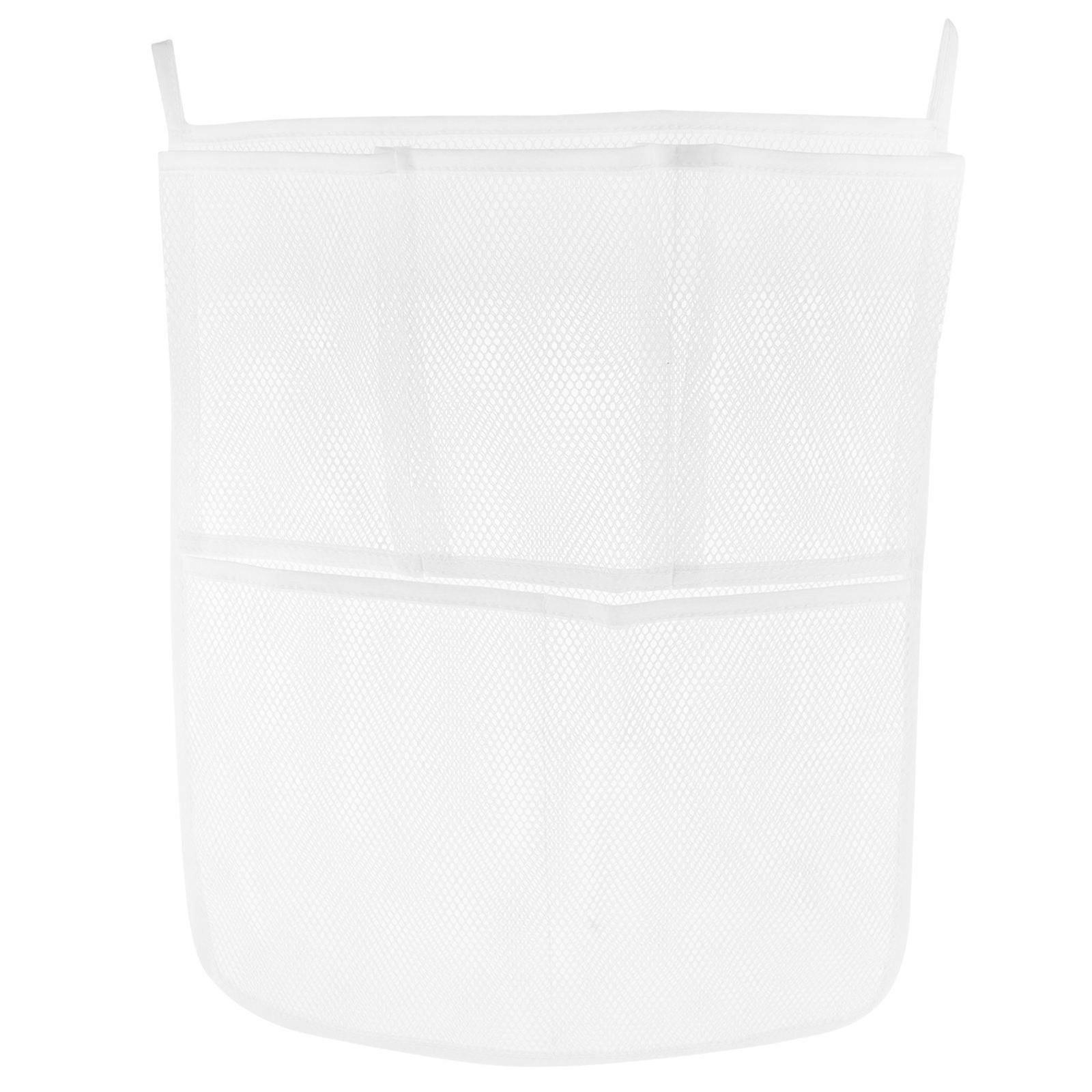 Bathroom Laundry Mesh Bag Hanging Hamper for Clothes Storage 5Pcs