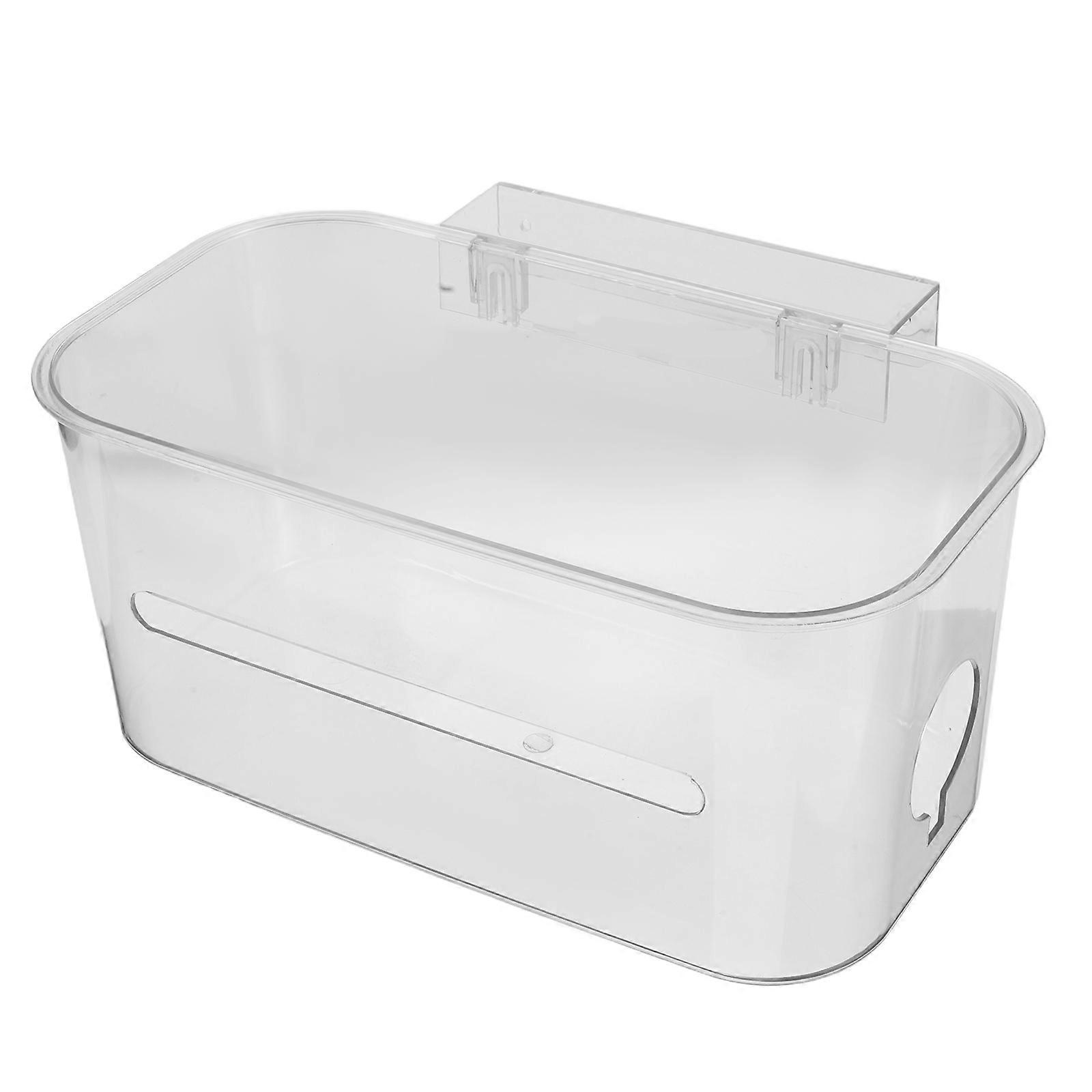 Dormitory Bedside Hanging Basket Organizer for Storage in Acrylic Material