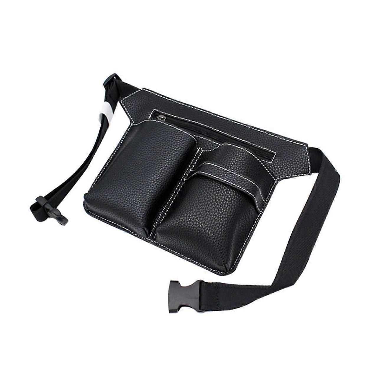 Pet Grooming Scissors Case with Secure Slots and Versatile Storage for Combs and Clippers