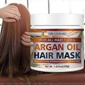 Argan Oil Hair Mask - Deep Conditioning Moisturizer for Dry, Damaged Hair - Hydrating Repair Treatment for Split Ends 26s