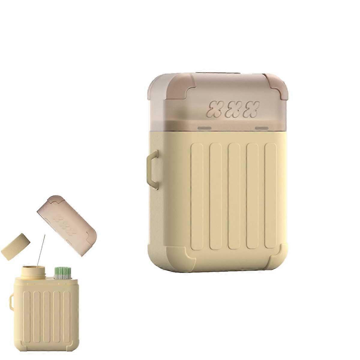 Ear Piercing Cleaning Kit with 240 Disposable Floss and 15ml Mint Solution for Gentle Aftercare