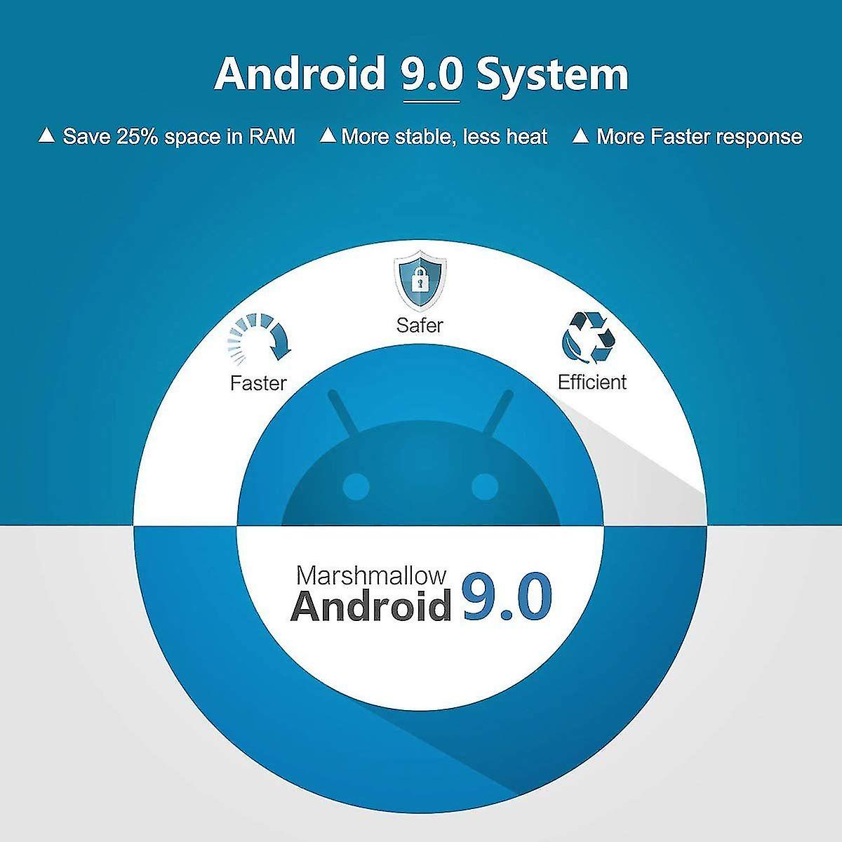 Android Tv Box T9 Android 8.1 4gb Ram 32gb Rom Rk3328 Bluetooth 4.1 Quad-core Cortex-a53 2.4ghz Processeur Wifi Compatible Avec 4k2k Ultra H.265 Smart 