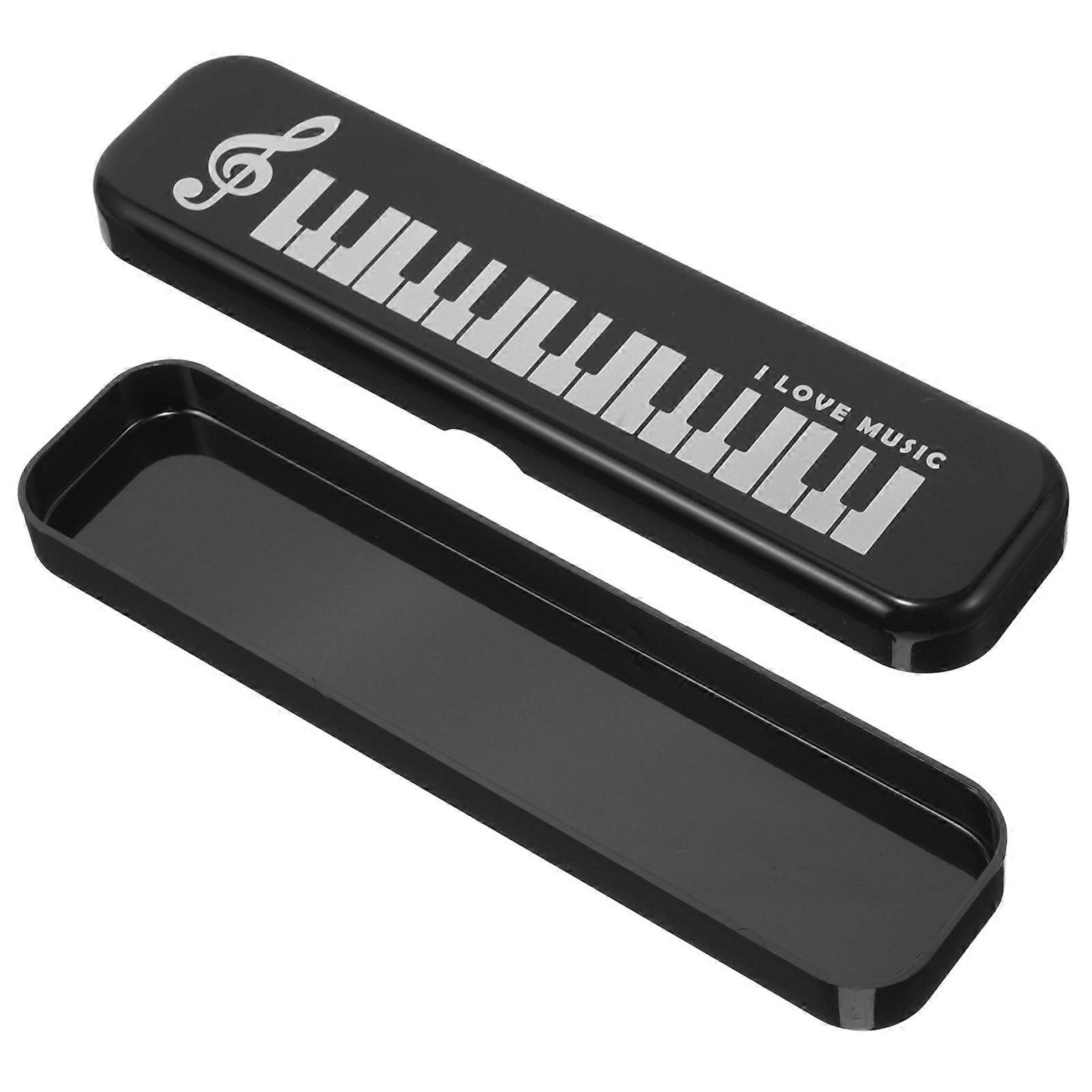 Pencil Box Plastic Pen Box Stationery Container Multi-use Pen Case Makeup Brushes Box