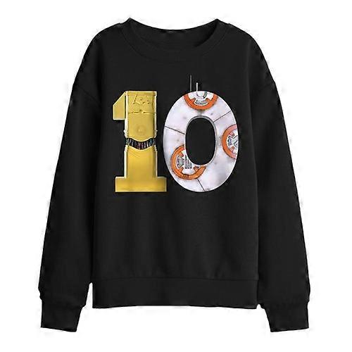 Star Wars Childrens/Kids C3PO BB-8 10 Sweatshirt