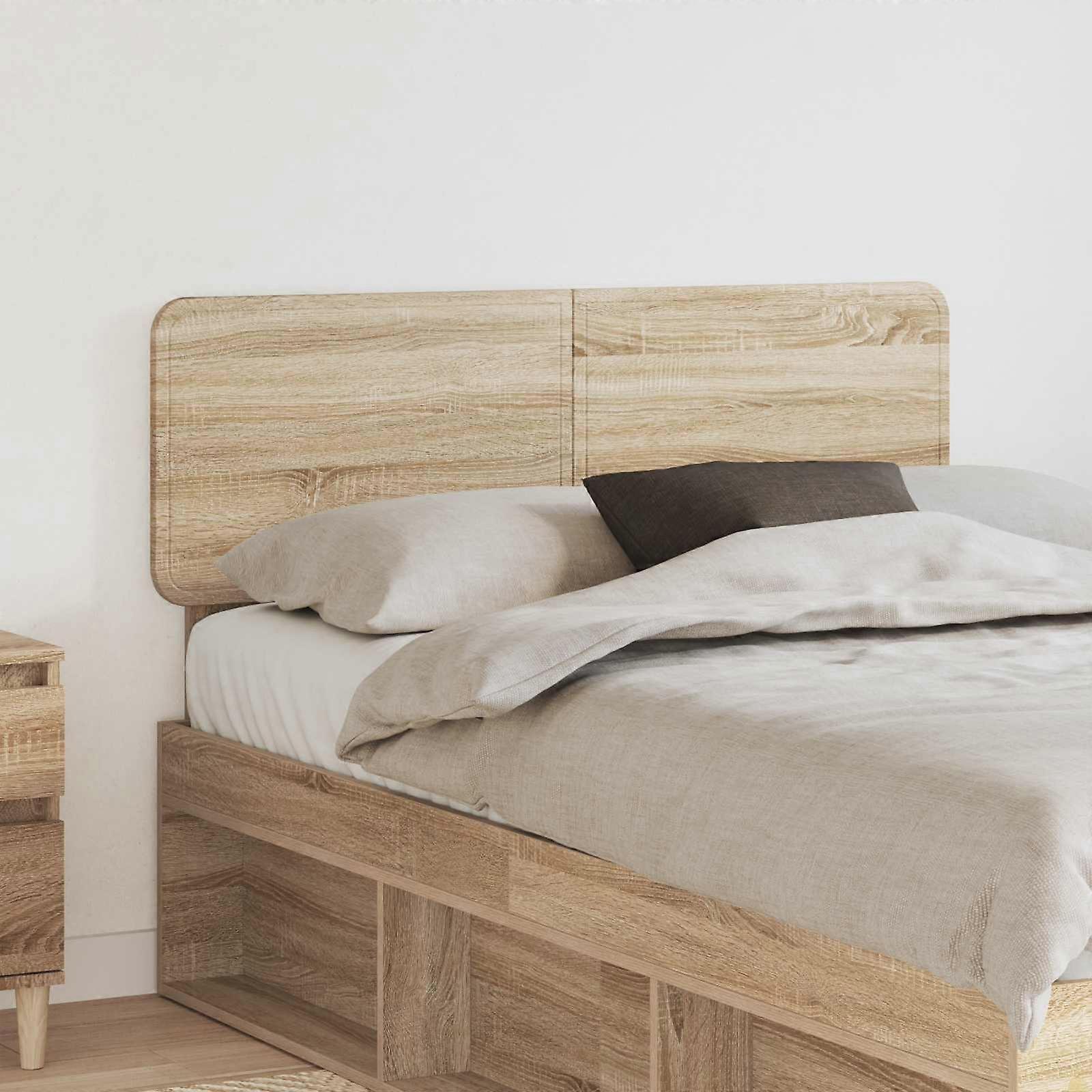 Kopfteil Sonoma-Eiche Holzwerkstoff, SKU: 888564