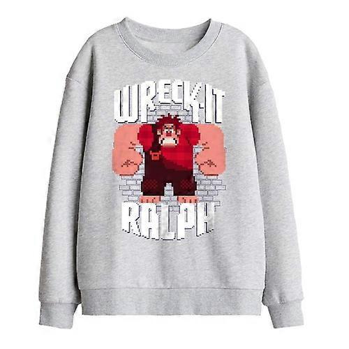 Wreck-It Ralph Childrens/Kids Pixel Artwork Sweatshirt
