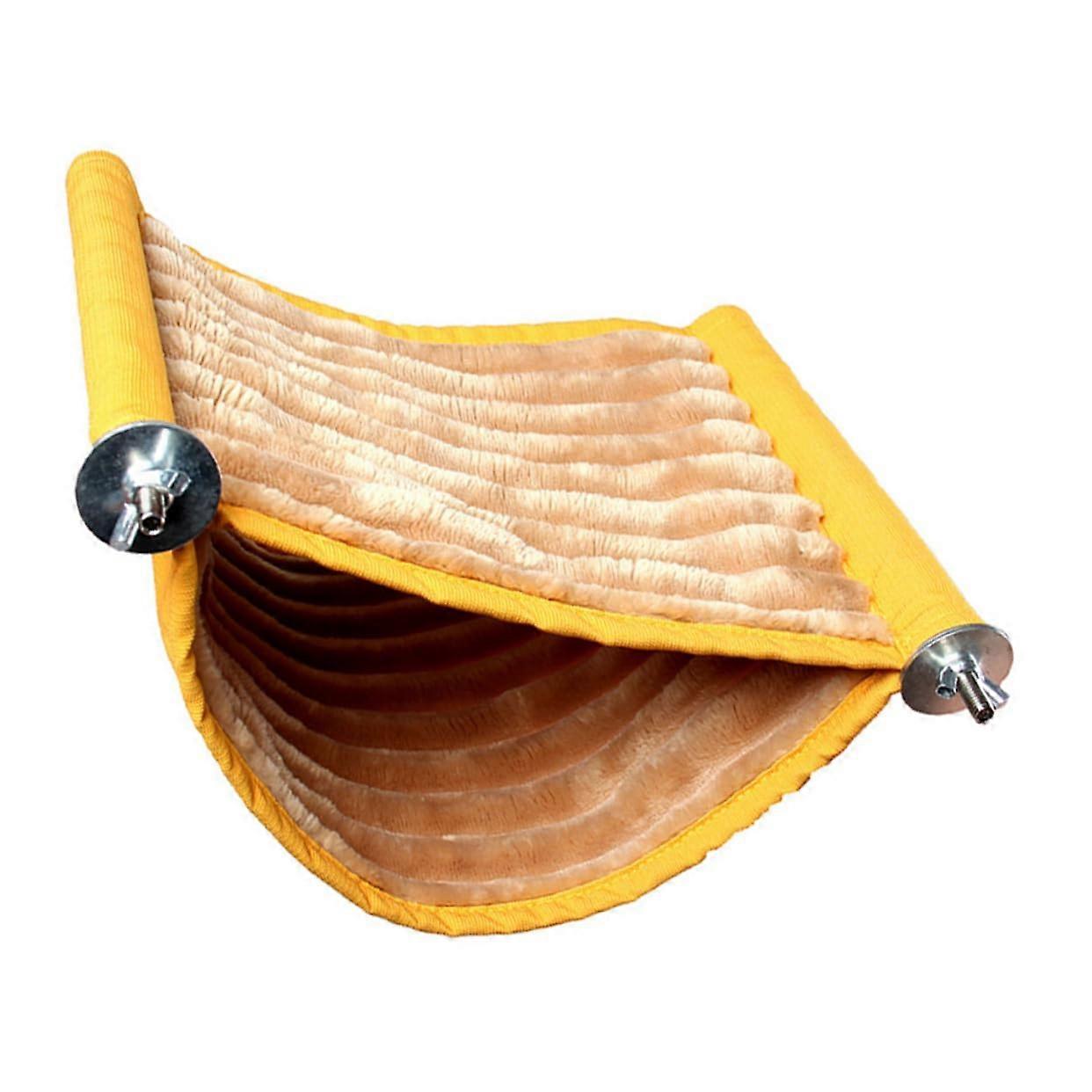 Hamster Hammock Soft Warm TwoLayer Hanging Bed for Small Animals and Window Sills