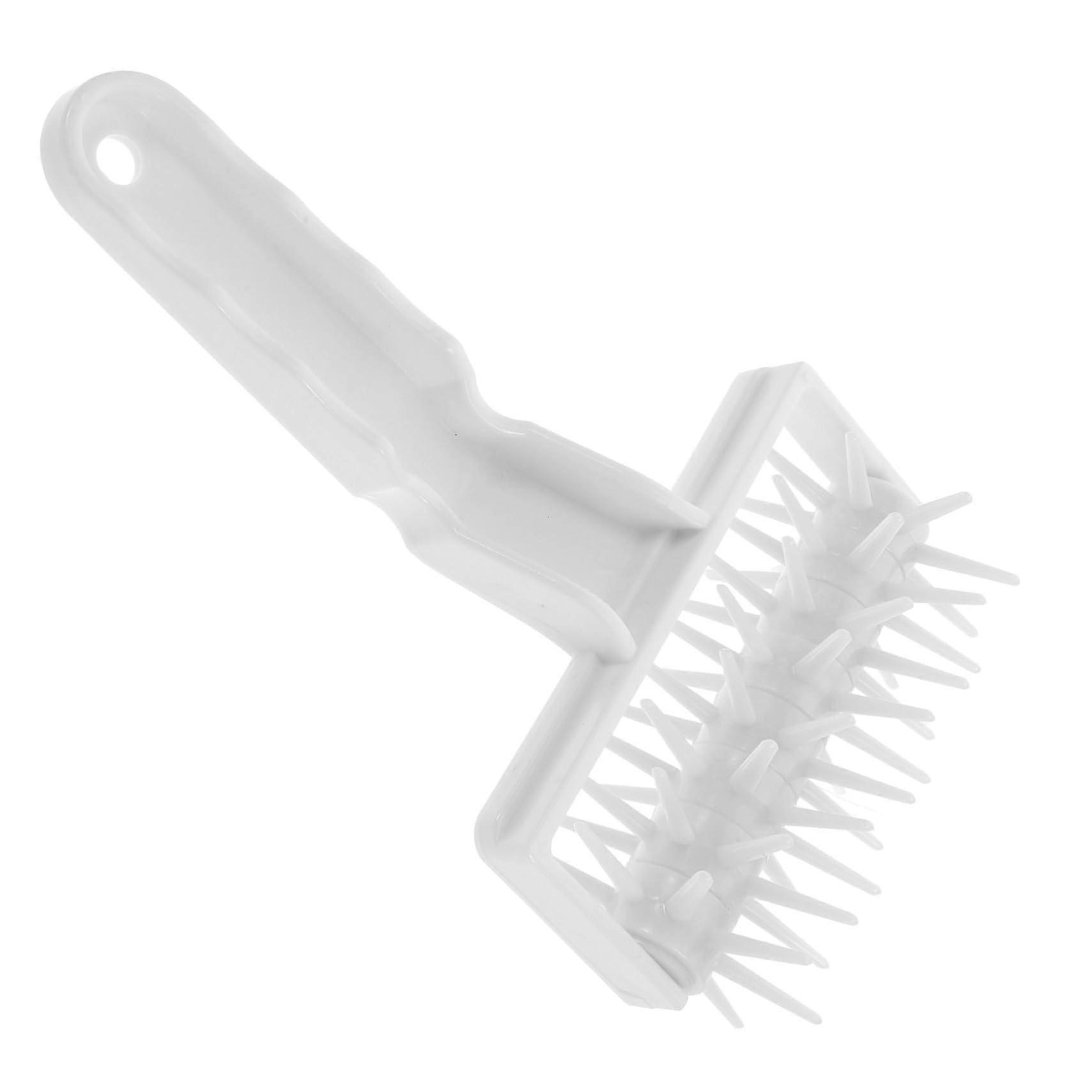 Dough Docker Roller with Spikes for Fast Uniform Perforation Pizza Bread Cookie Baking Tool