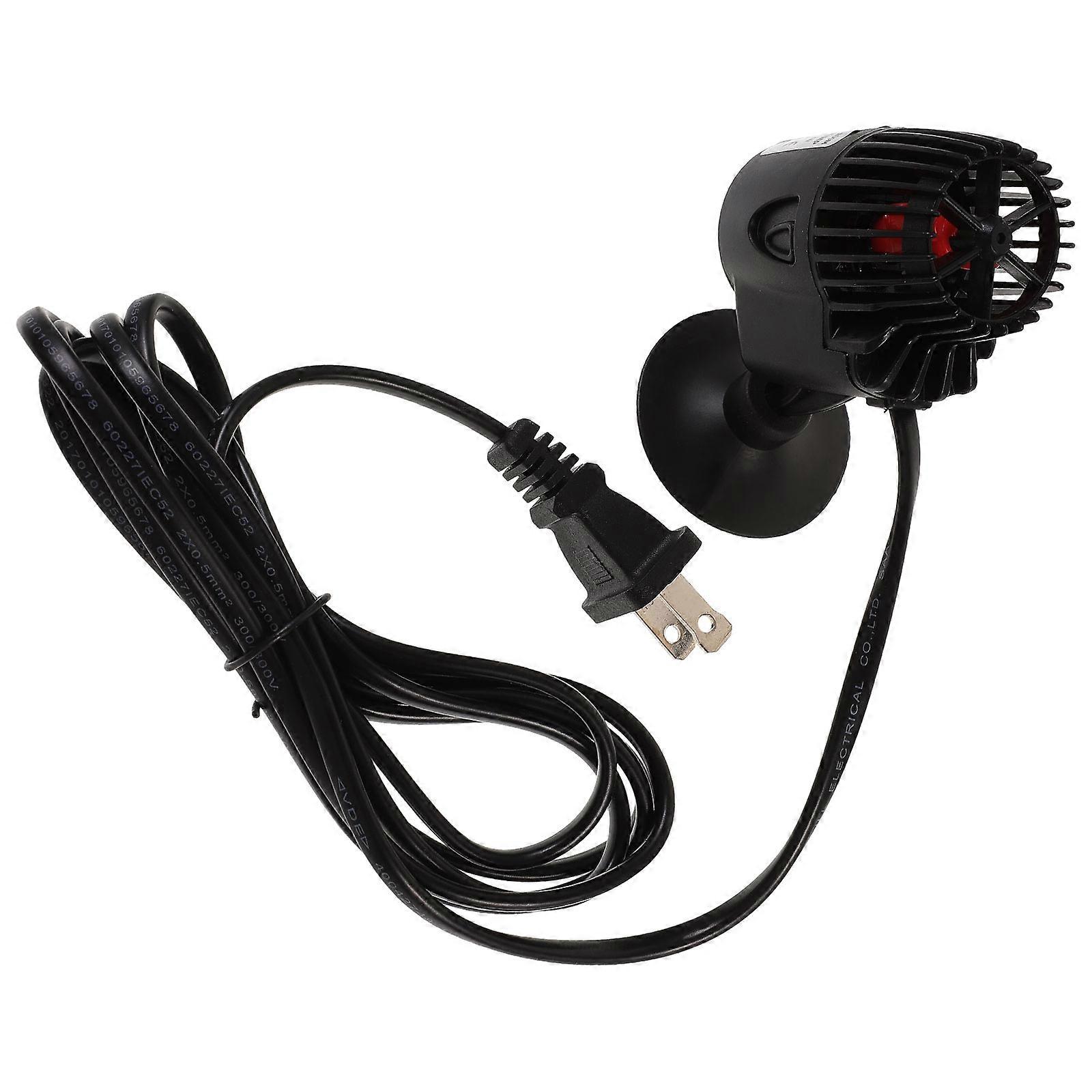 Water Circulation Aquarium Surf Pump Black for Fish Tank Plastic