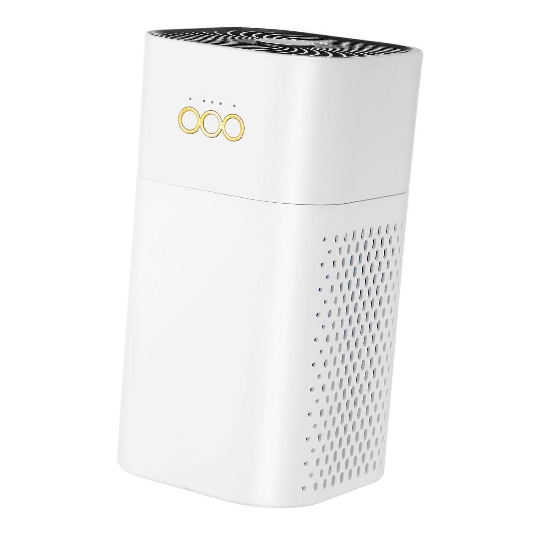 Mini Air Purifier USB TypeC Powered Quiet Desktop Cleaner Adjustable Airflow for Bedroom Dorm