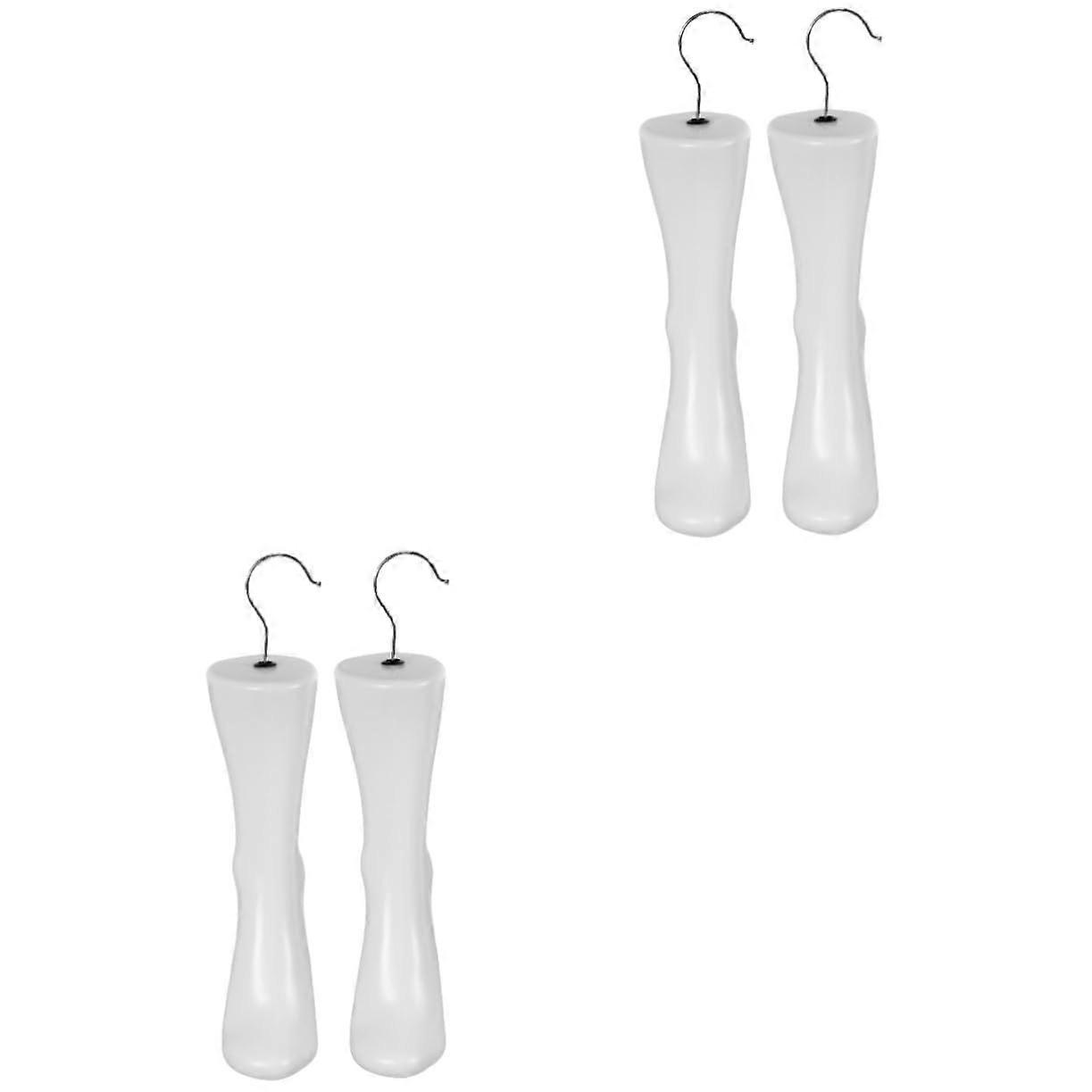 Plastic Female Foot Mannequin for Socks, Realistic Shape, Durable and Easy Clean Display