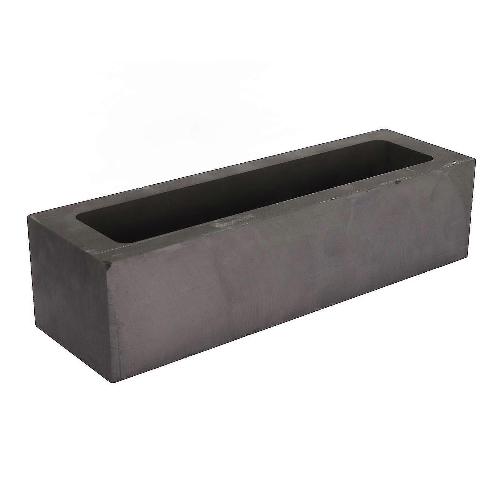 Graphite Ingot Mould Rectangular Graphite Ingot Mould for Gold Silver Metal Aluminum Copper Melting Casting Refining