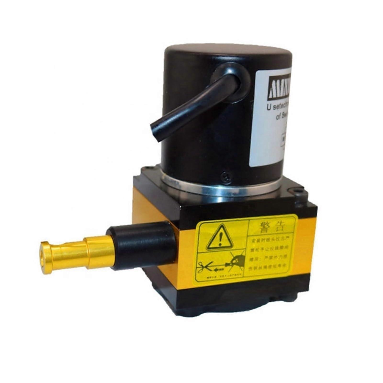 Draw Wire Position Sensor 1500mm Stroke 420mA 24V Industrial Linear Displacement Sensor