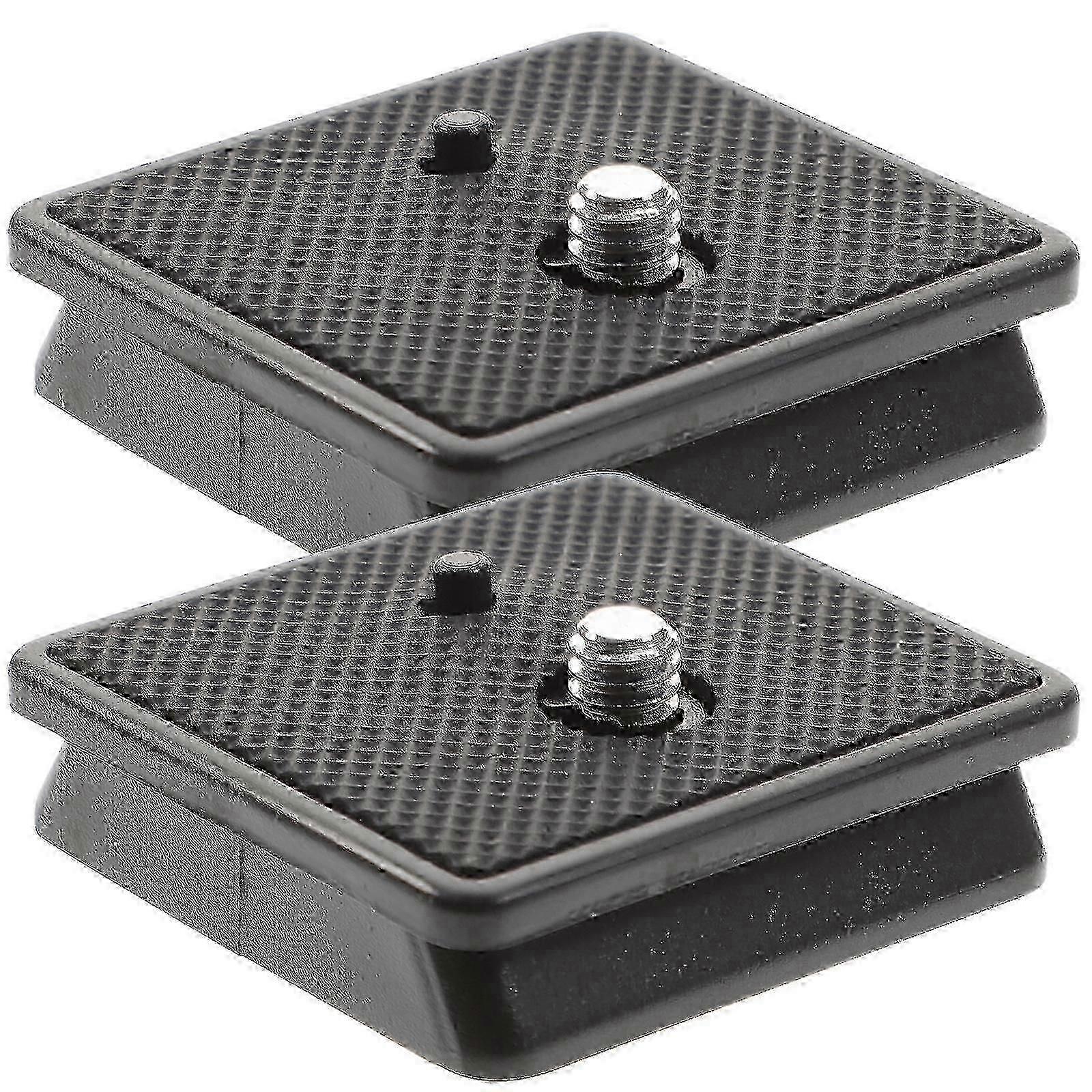 2pcs Tripod Quick Release Plate with 1/4 Inch Screw for Camera Mounting