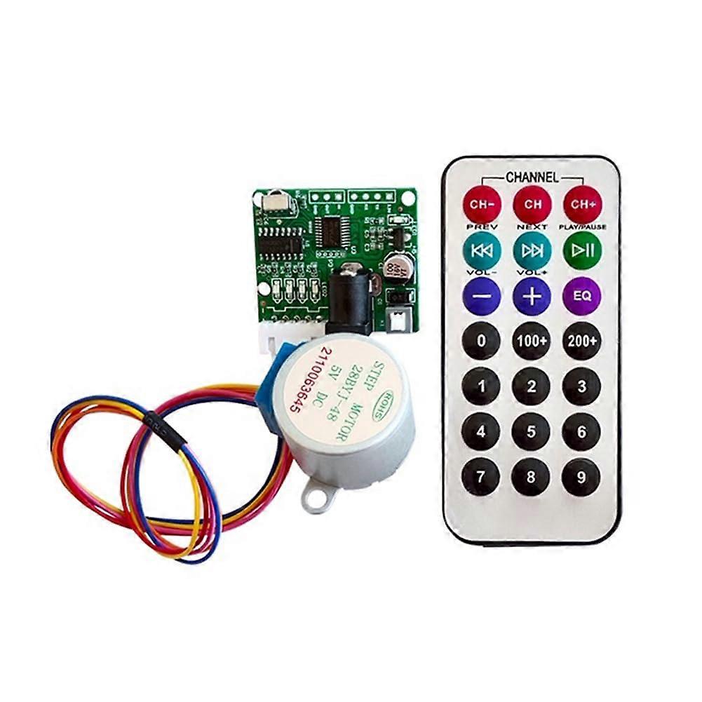 Stepper Motor Driver Board DC 5V ULN2003 28BYJ48 with Infrared Remote Control Kit