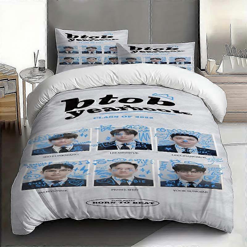 BTOB Yearbook 2022 Pattern Set Soft and Comfortable Bedding Set