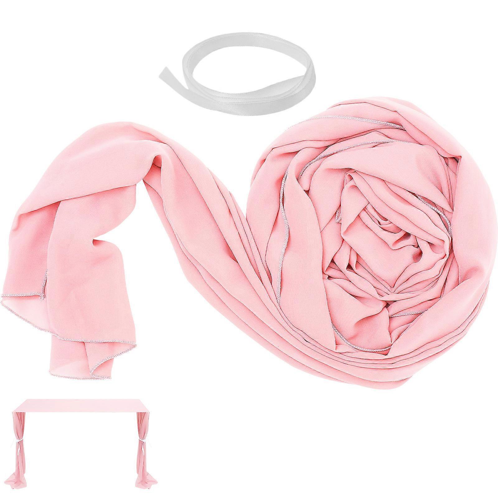 Pink Party Table Runner for Table Decoration 3Pcs Bundle