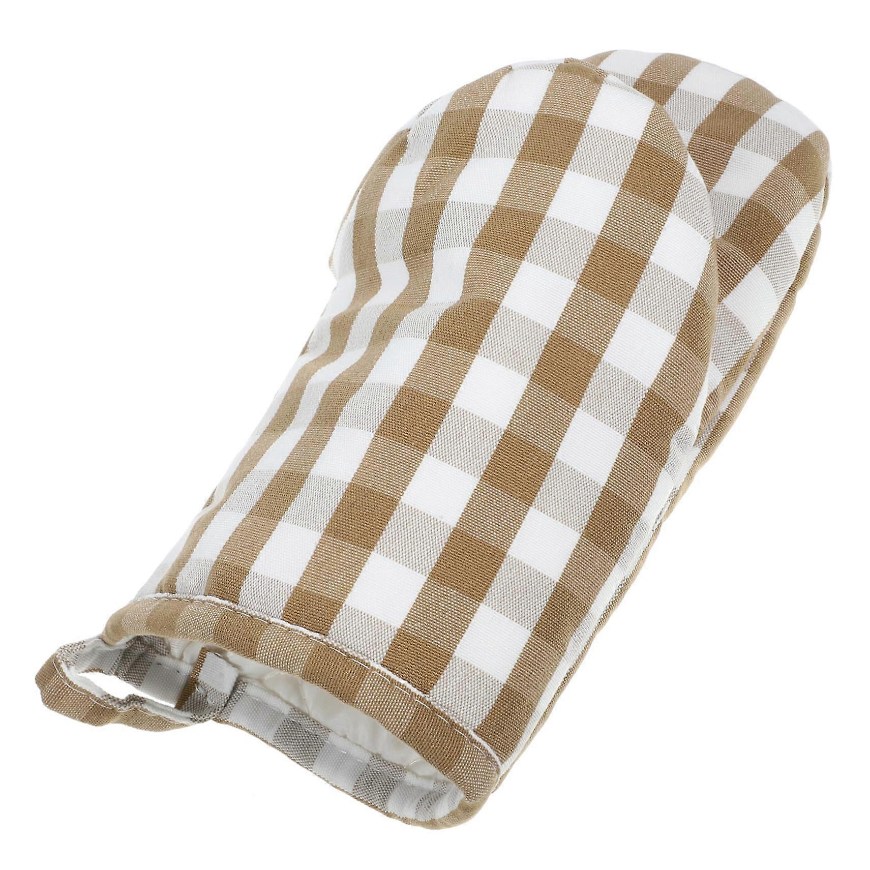 Heat Resistant Oven Mitts with Full Hand Coverage for Baking, Cooking, Grill and BBQ