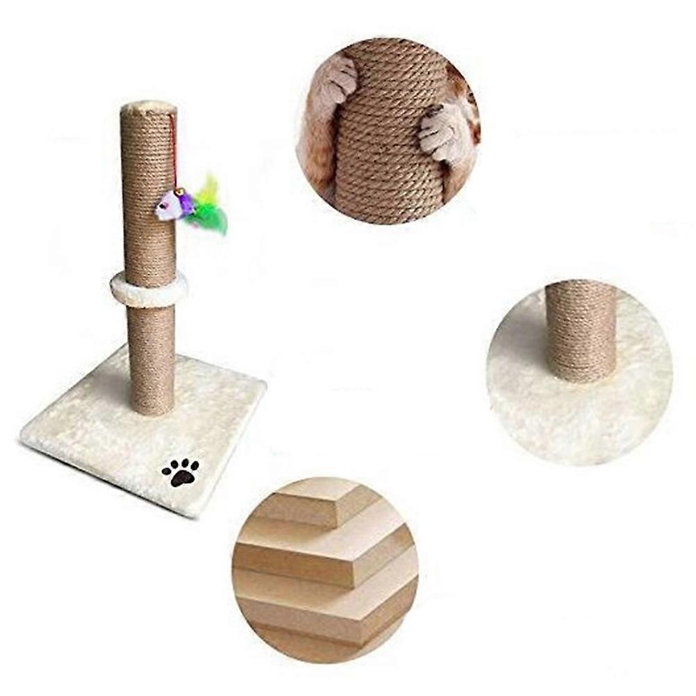 Cat Climbing Post for Cat Scratching Stand with Tree and Board