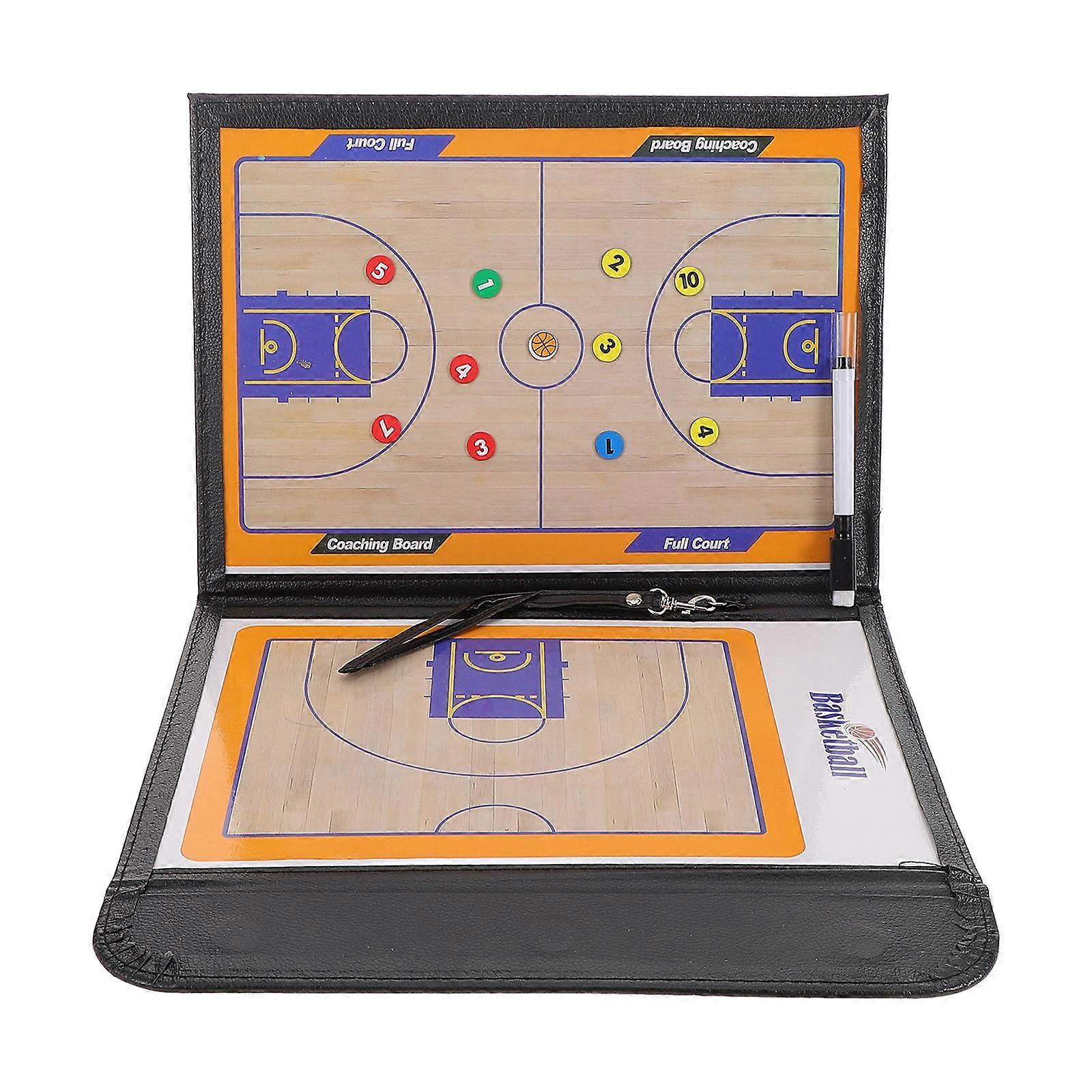 Basketball Drawing Board for 3Pcs Foldable Coaching Equipment