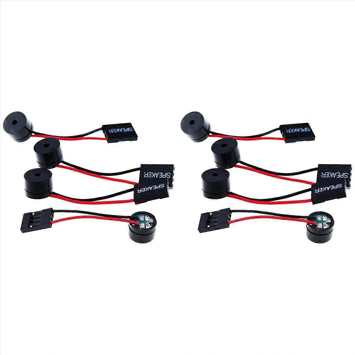 4Pcs Desktop Computer Motherboard CPU Internal Speaker Buzzer Beeper