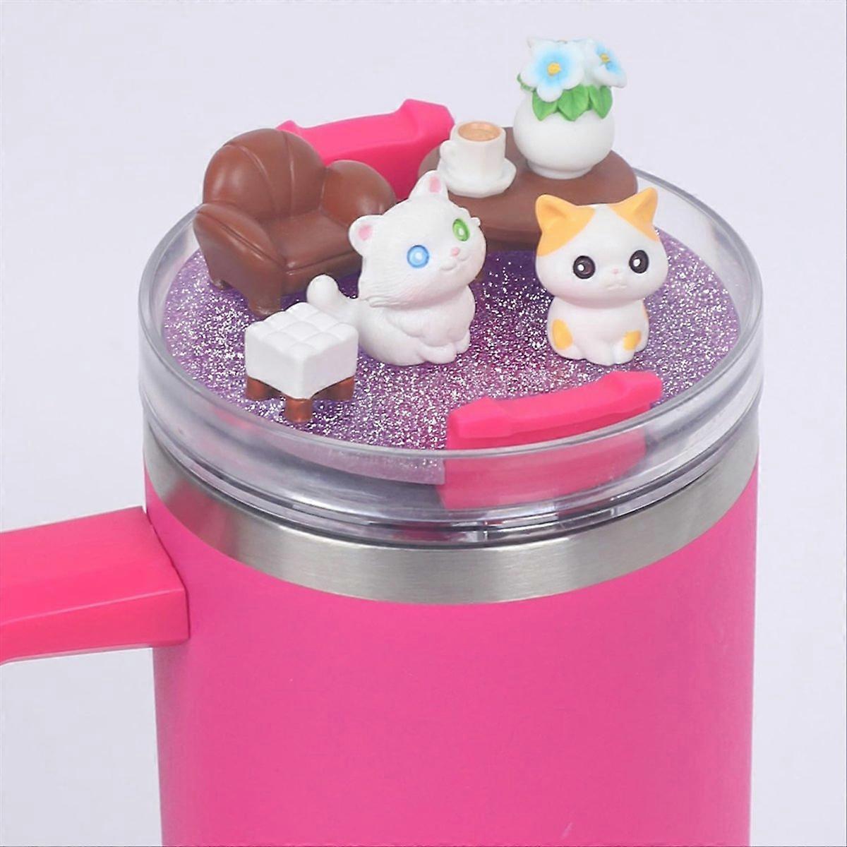 For Lid Accessories with Straw Cover Cap,Style 1,40 OZ