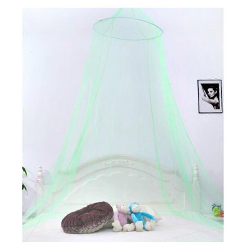 Lace Dome Bed Canopy for Prevent Mosquitoes Green Bed Canopy