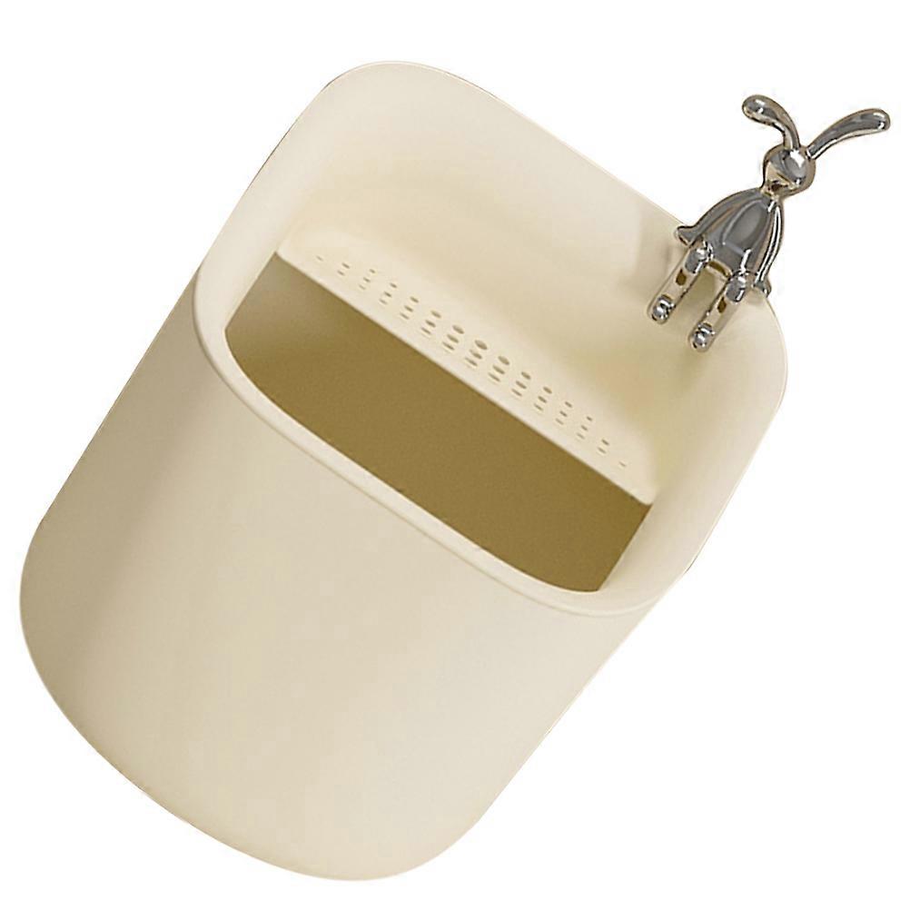 Rabbit Mini Trash Can for Storage Use Desk Garbage Can PP Material