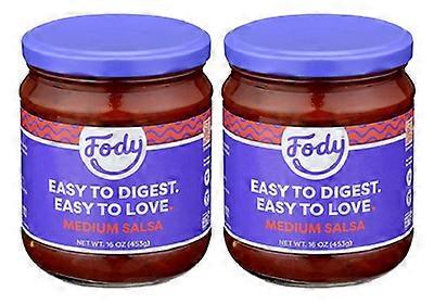 Fody Foods Medium Salsa 2 Pack