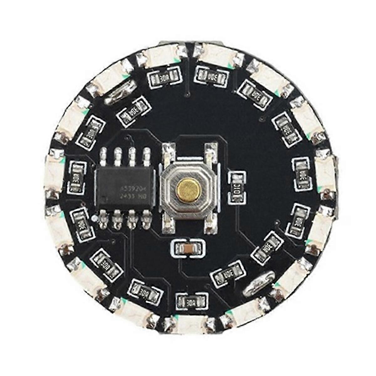 16Modes Button Flow Light Battery Control Wireless LED Lamp Flashing/Rotating/Gradient Light Toy Mo